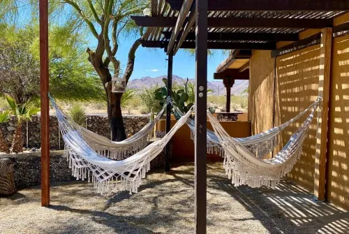 Spacious Joshua Tree Retreat for Large Groups w/ Heated Pool, Hot Tub & Views