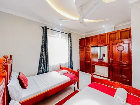 Stunning sea view from your bedroom.Welcome to our fully furnished 3 bedroom .