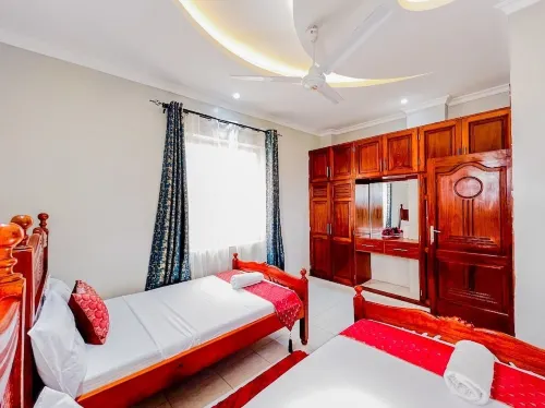 Stunning sea view from your bedroom.Welcome to our fully furnished 3 bedroom .