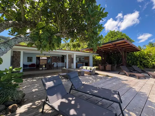 Villa Miti Vai by ENJOY VILLAS MOOREA / AC /8 pax /beach front