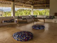 Dive in to our pool and feel the breeze at Mbibo House in the Shela sand dunes Hotels in Shela