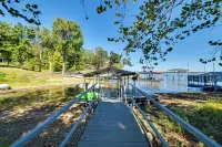 Lakefront Gilbertville Haven w/ Private Boat Dock! - Wifi