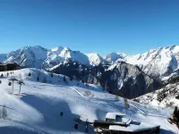 Apartment in France with Balcony Near Slopes Hotels in Huez
