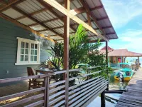 Chalet Over the Caribbean sea