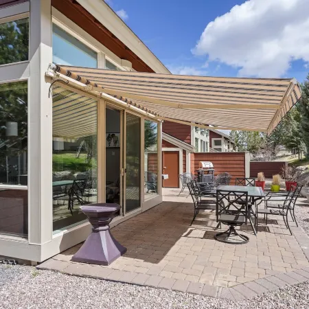 Village 62 with Firepit on Backyard