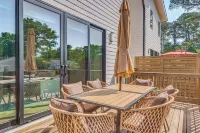 2 Mi to Wakemed: Modern Raleigh Duplex w/ Yard
