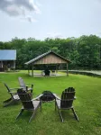 Reel Simple Lakefront Cabin Has Kayaks for Guests to Enjoy on the Lake!