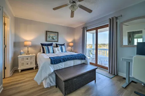 Holden Beach Vacation Rental Short Path to Beach! - Balkon