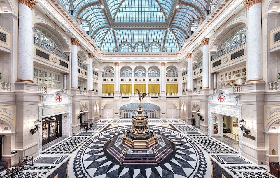 Conrad Macao exterior view showing Big Ben