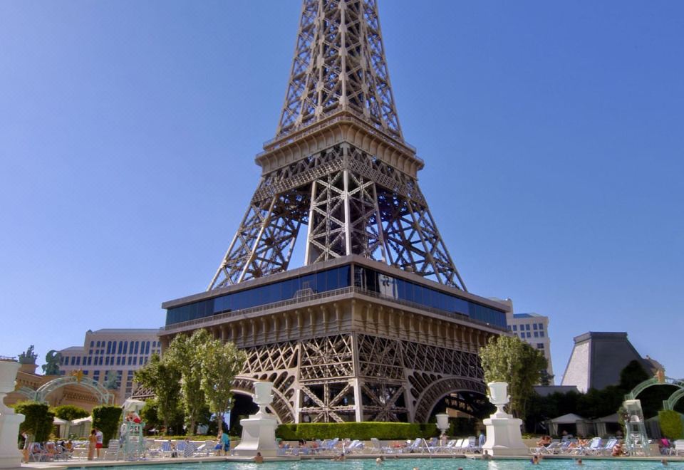 [파리 라스베이거스 호텔의 레스토랑 내부]