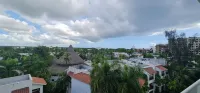 2 room apartment, pool, balcony, bbq, kitchen