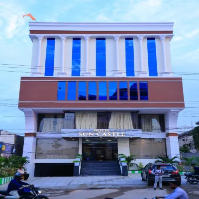 Sun Castle Hotels near Amazon Linq store And Pan Card Service