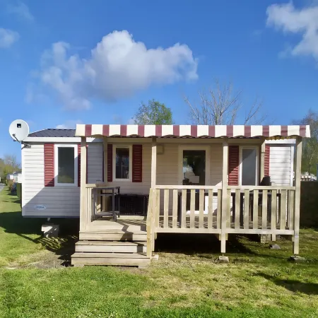 Quiet mobile home - 3 Bedrooms - Family Camping JF402