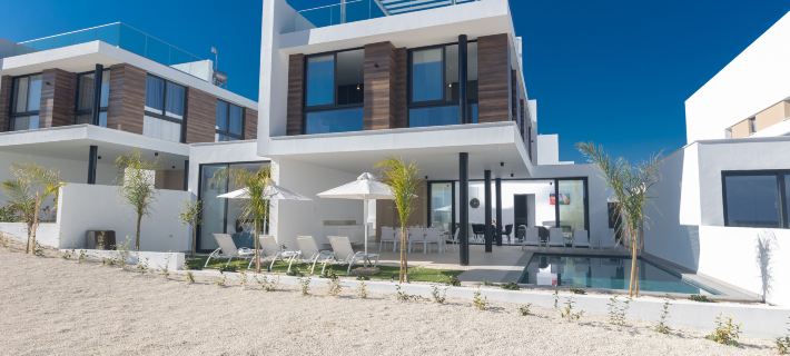 Protaras Aqua Pearl Villa AQ10 with Pool Heating Hotels in Pernera