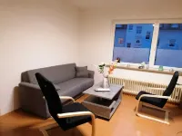 Ferienwohnung 55 m², 1 Schlafzimmer, 1 Wohnzimmer, 1 Küche, 1 Bad, 1 Flur