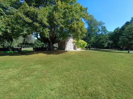 Beautiful Boathouse by the River