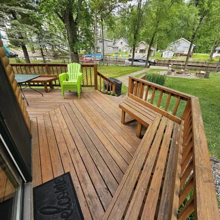 Evergreen Lodge,Waterfront Log Cabin,Wolf River,Partridge Lake,Fremont,Wisconsin