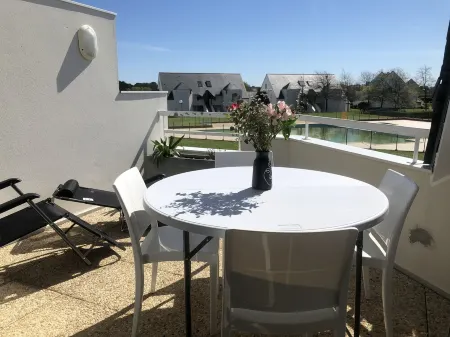 Charmant Duplex à Carnac : Piscine, Plages et Confort au Rendez-vous ! 🏖 Отели в г. Карнак
