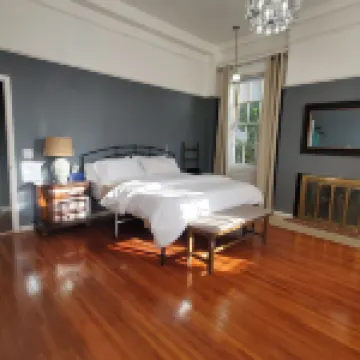 Downtown, two bedroom, first floor, pet friendly
