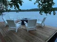 Charming 3-bedroom Cabin on Lake O'Brien with Pontoon Boat