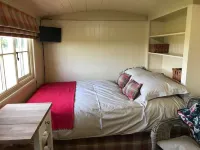 Luxury Shepherd's Hut (The Rowan) at Templehall Hotels near Fast Castle