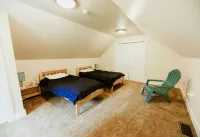 Stunning views of Leland Harbor & Fishtown, and sunsets between the Manitou's!