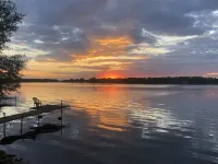 Fish Hook Cabin-Cozy cabin on Lake Osakis with sunsets, fishing & nature abound