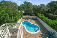 30A |Walk to Beach |Gulf Views |Private Pool |4BR - piscina