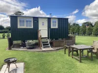 Luxury Shepherd's Hut (The Hawthorn) at Templehall Hotels in Eyemouth