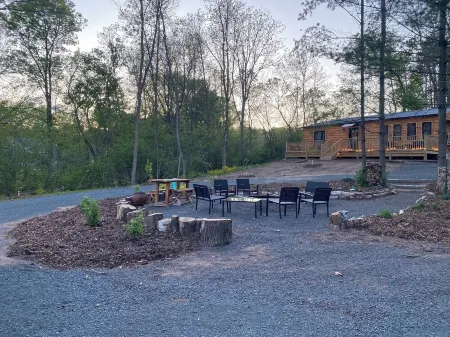 Private 3bdr cabin on Apple River kayaks, SUPS, and paddle boat. Pet friendly!