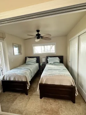 Amazing views from this ground floor, corner unit steps from the beach!