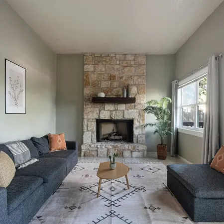 Boho Retreat in Central Austin Отели рядом с достопримечательностью «Озеро Трэвис»