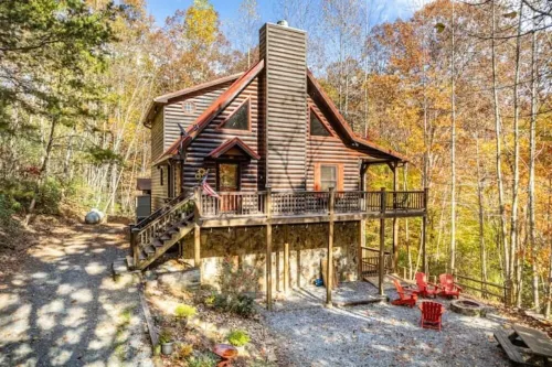 Whispering Creek & Hot Tub + Game Room - 3-Star