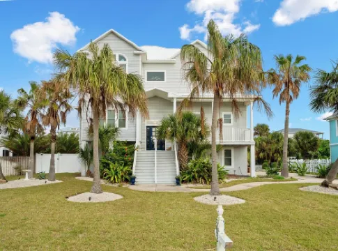 3-Story Beach House Retreat with Heated Pool, Game Room, 5 Min to Flagler