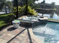 Beautiful Waterfront Property, Direct Gulf Access, Saltwater Heated Pool & Spa