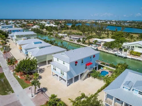 Discount Available! 4 Br/3 BA Private Pool/Dock/Canal Front/Neighborhood Beach!