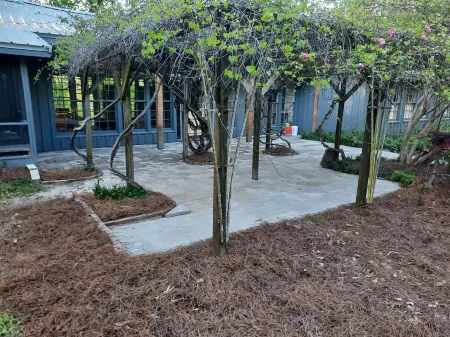 The Durr House at Pea Level, historic home on beautiful Corn Creek.