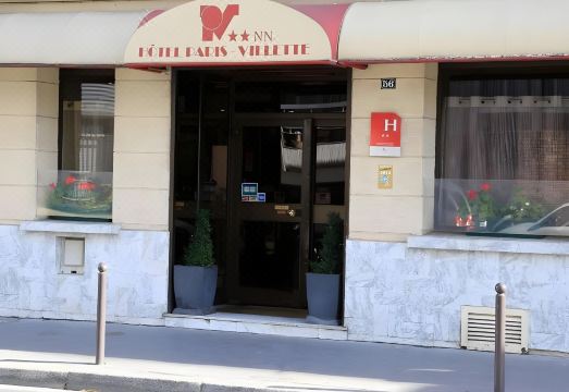 호텔 파리 빌레트의 외부 또는 객실 이미지