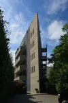 有廚房和私人浴室的三人兩室公寓 - 露台