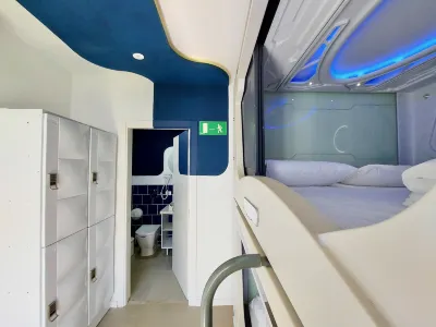 Atypicap Capsule Hostel Hotels near Plaza Charco
