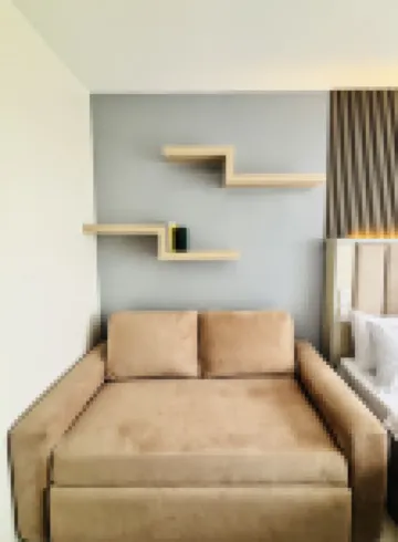 Modern Condo Room with City View