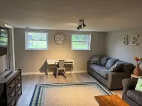 Beach house with Private Heated Pool, Jacuzzi, Firepit. Steps to beach and park. - Wifi