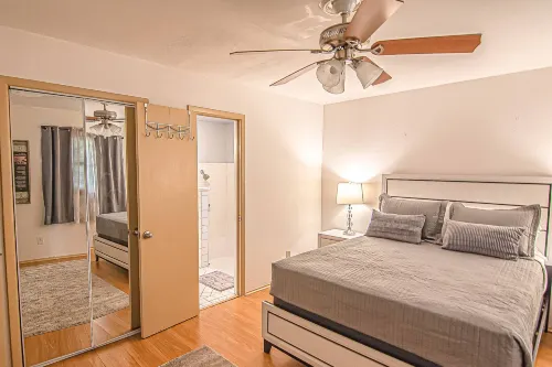 Charming Retreat with Spacious Yard and Scenic Patio - Inviting Getaway