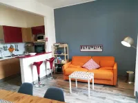 Air-Conditioned Apartment in the Center of Formia 400 Meters from the Station