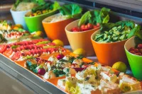Ein Gedi Kibbutz Hotel - breakfast