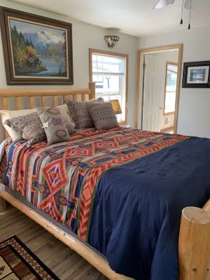 One bedroom cabin located about two blocks from Flathead Lake and the public bea