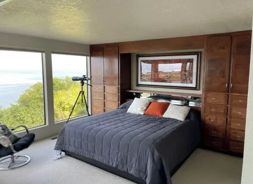 Elevated Waterfront Views with Wine Bar Next-Door Hotels in Port Angeles