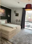 innenstadtnahe Ferienwohnung mit Tiefgarage und Balkon - balcony