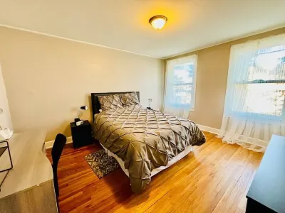 Charming West Village Townhouse, steps from shops and entertainment.