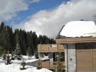 Ski on your feet. On Bellecôte, height of the Alpine Garden. Couffe 1850 Hotels near Courchevel 1850
